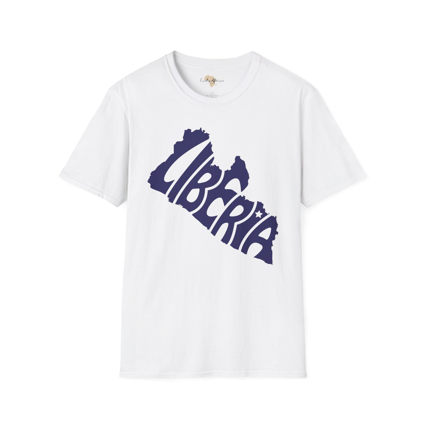 Liberia cut unisex softstyle tee