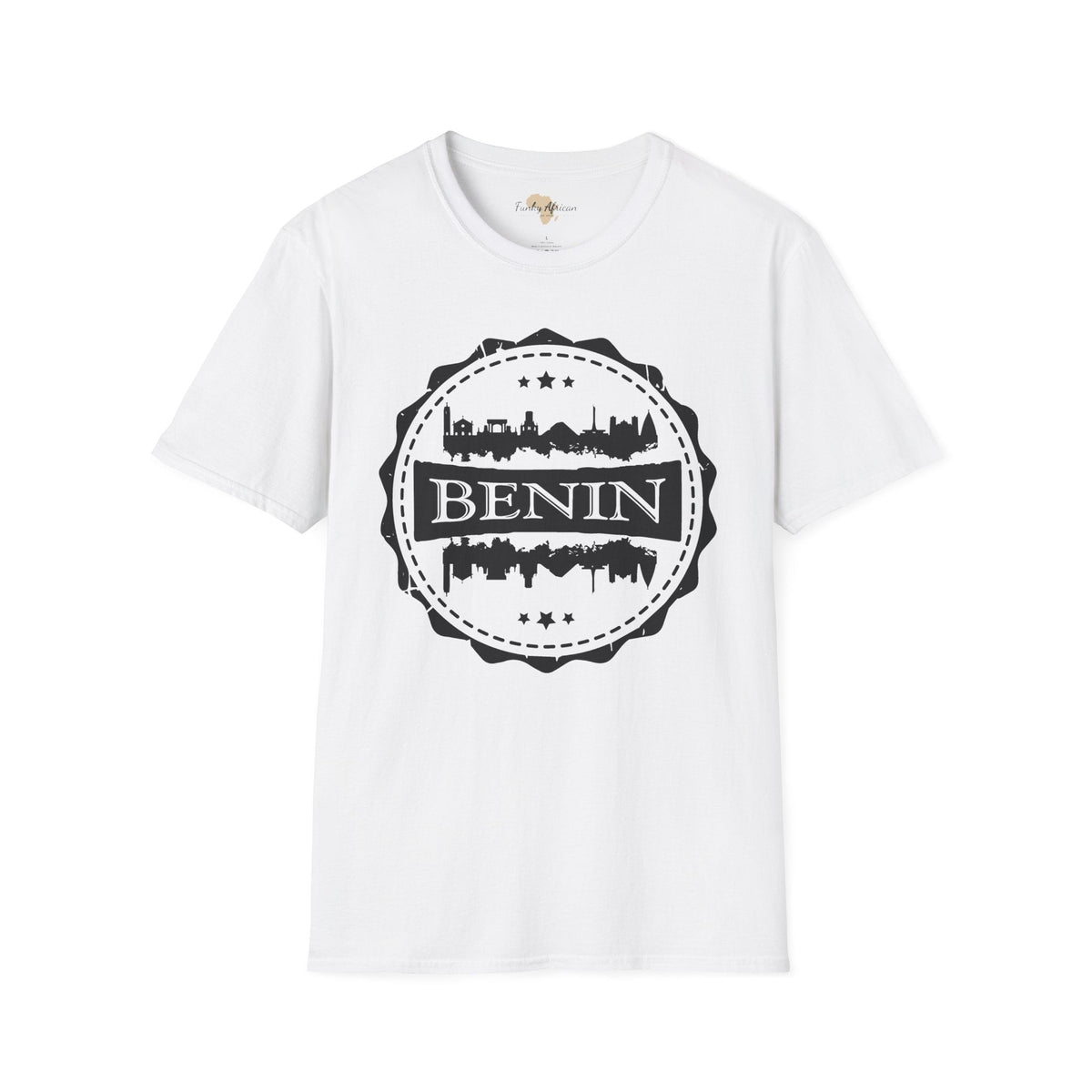 Benin Stamp unisex tee Funky African