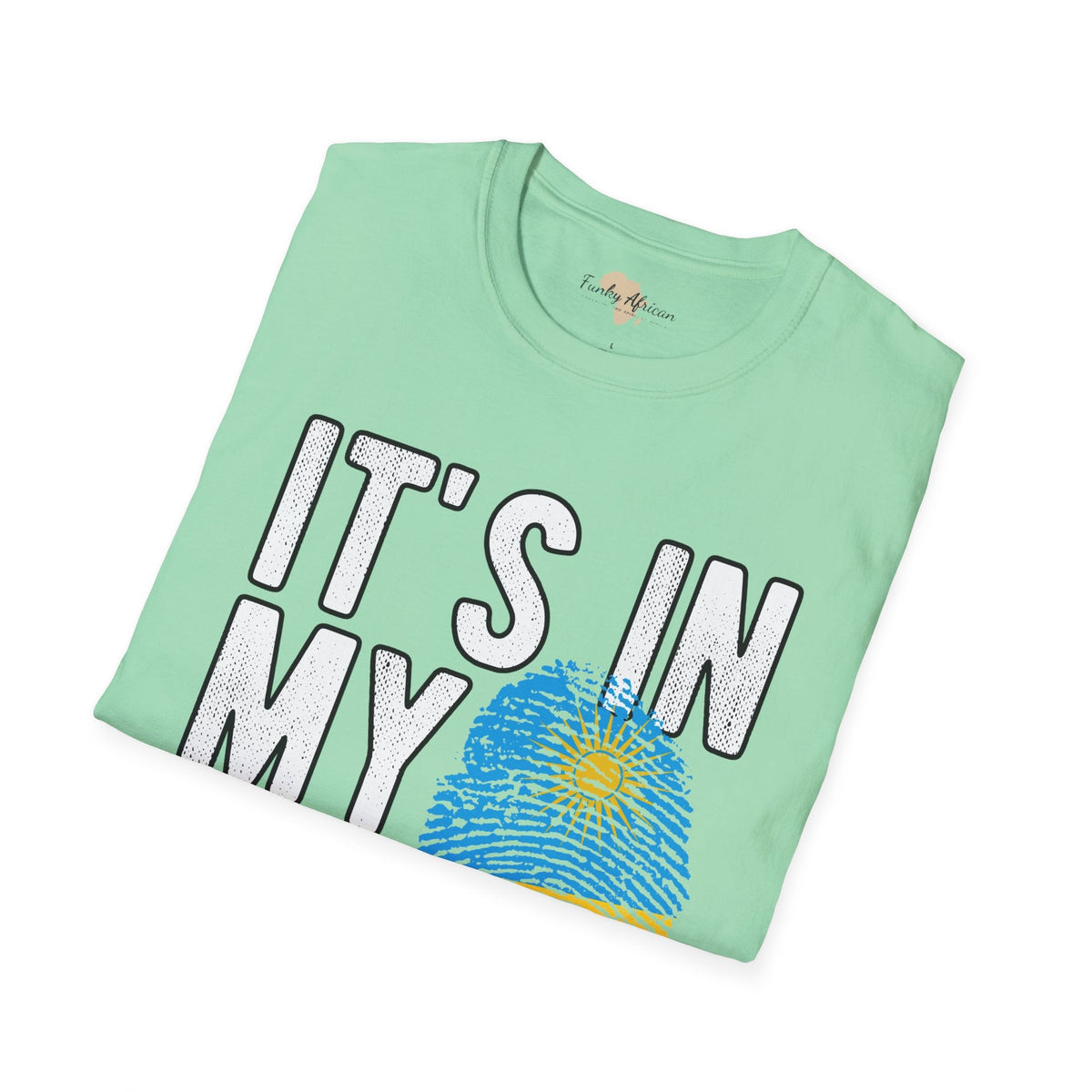 it's in my DNA unisex tee - Rwanda Funky African