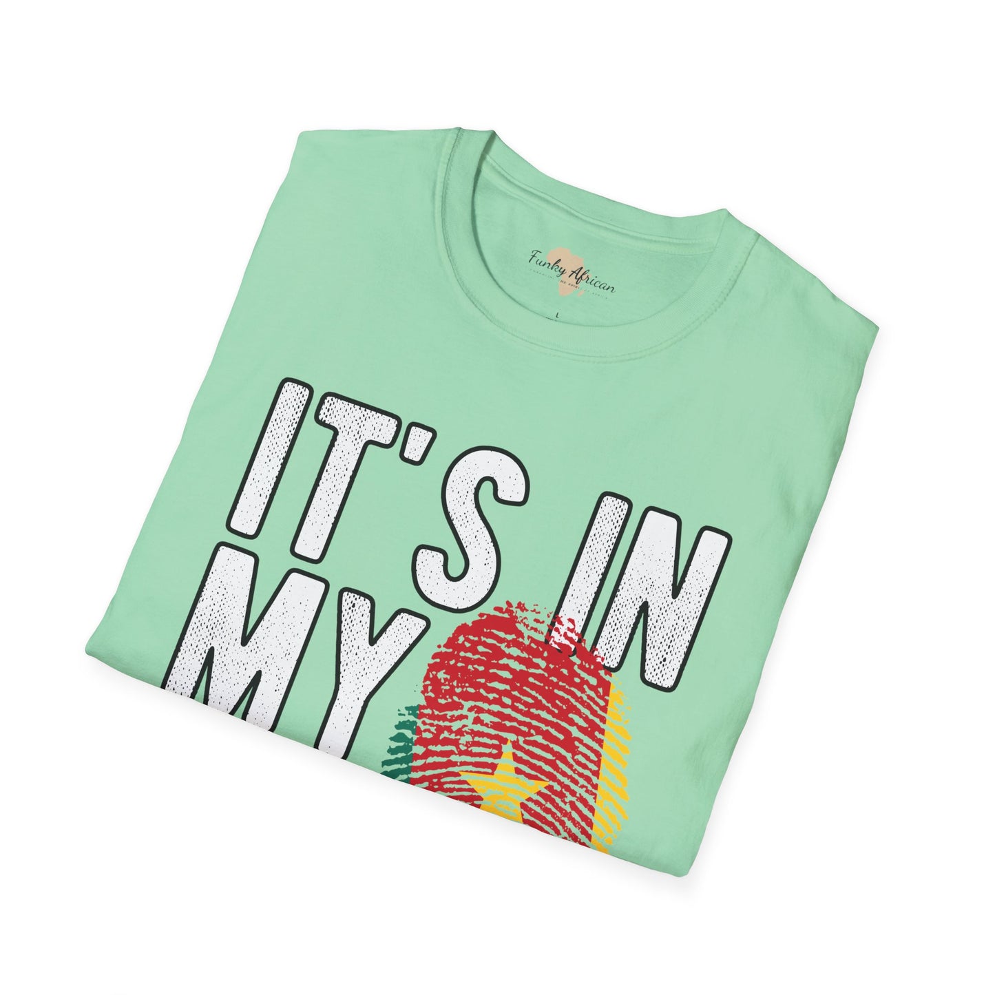 it's in my DNA unisex tee - Cameroon