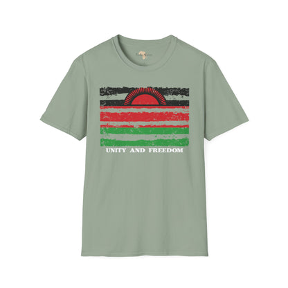 Malawi strip unisex softstyle tee