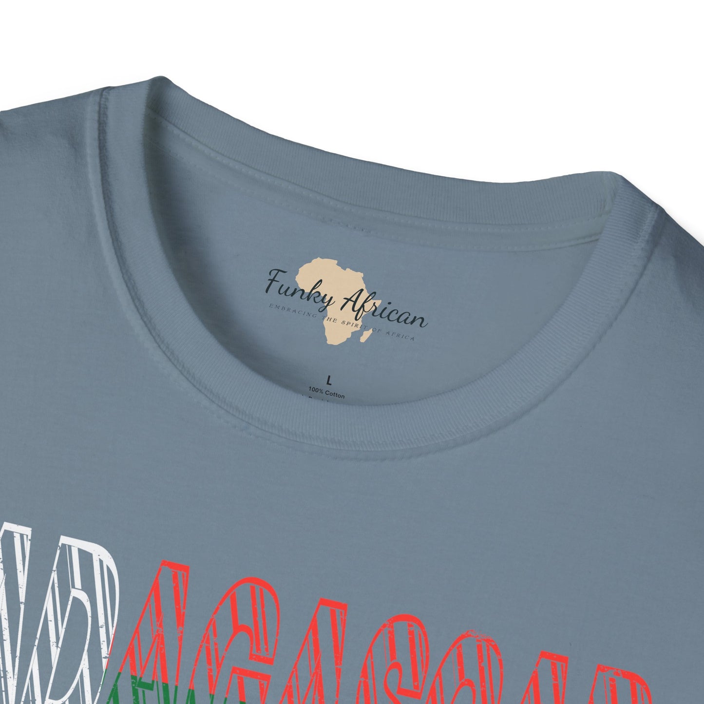 Madagascar text unisex softstyle tee