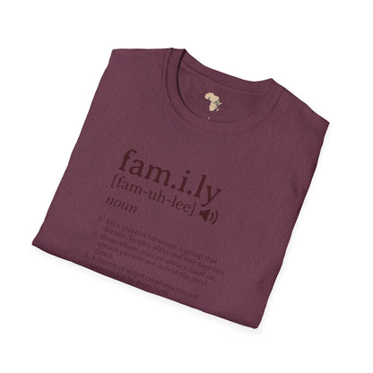 Family unisex softstyle tee