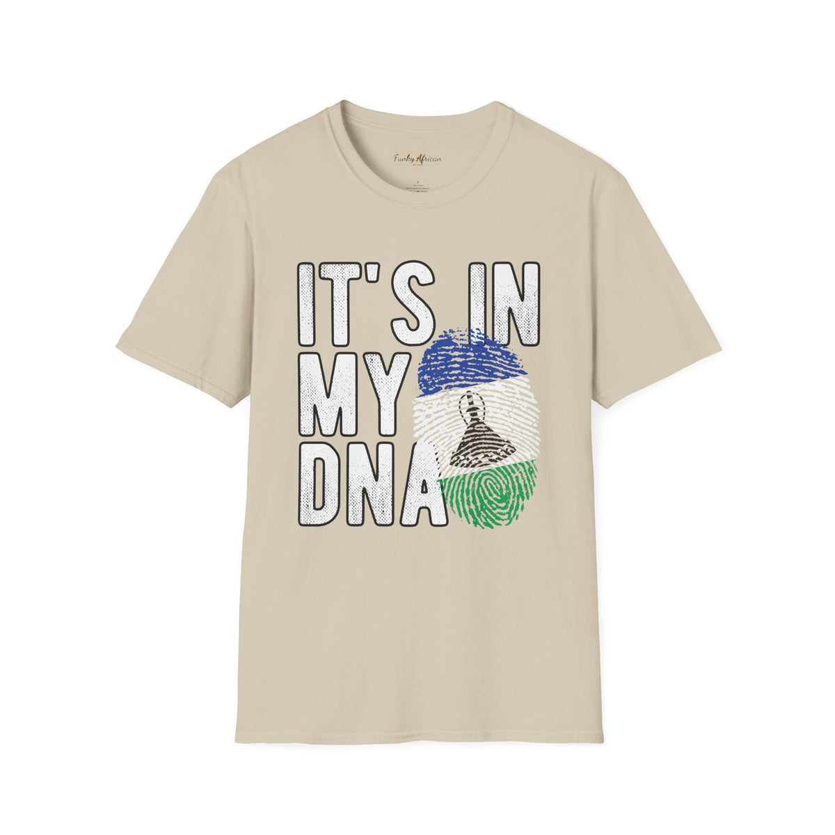 it's in my DNA unisex tee - Lesotho Funky African