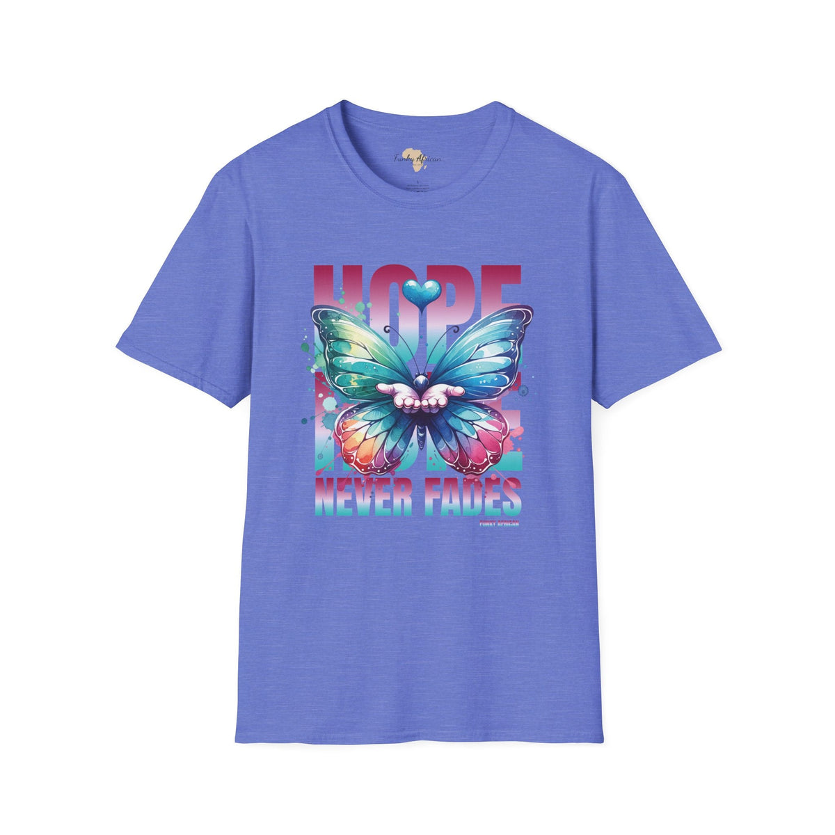 Hope never fails unisex softstyle tee Funky African