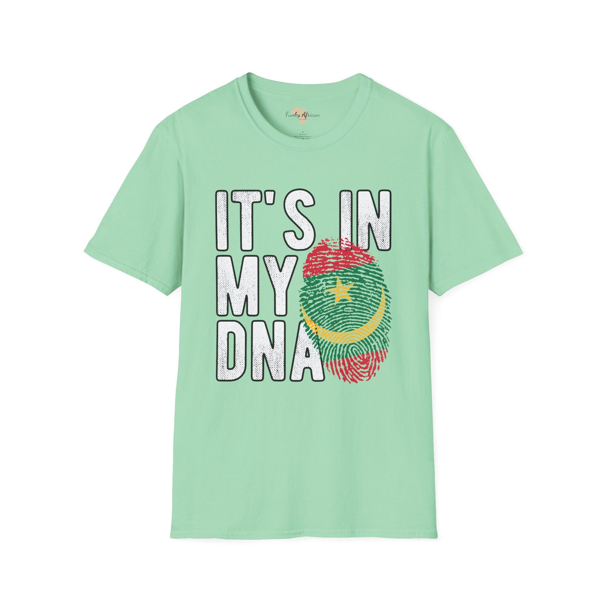 it's in my DNA unisex tee - Mauritania Funky African