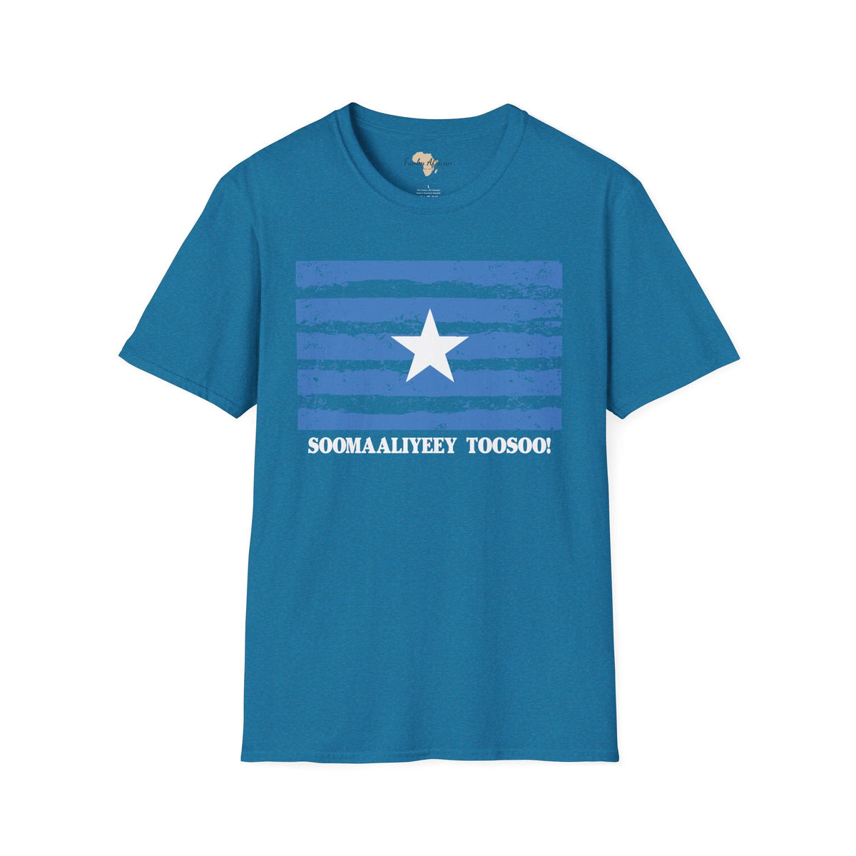 Somalia strip unisex softstyle tee Funky African