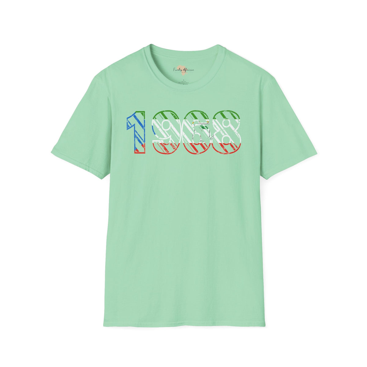 Equatorial Guinea year unisex softstyle tee Funky African
