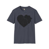 Love, Africa graffiti unisex softstyle tee Funky African