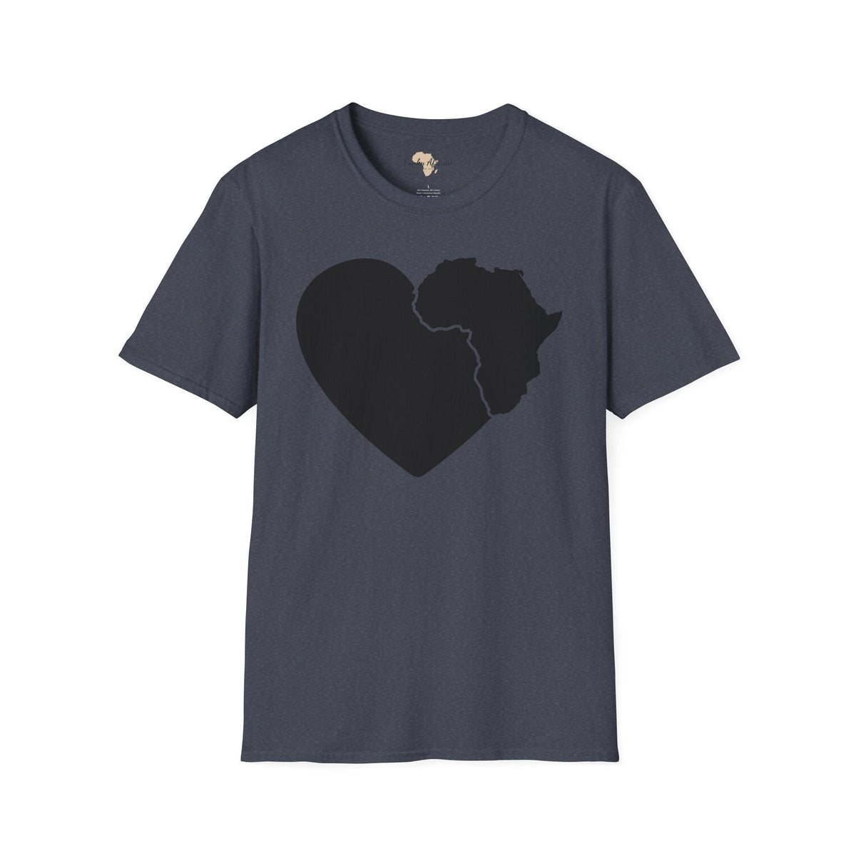 Love, Africa graffiti unisex softstyle tee Funky African