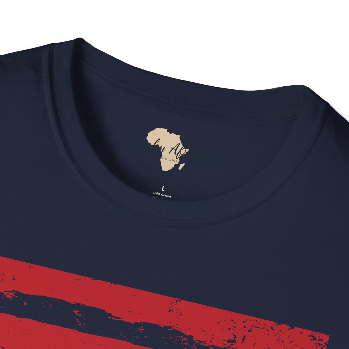 Morocco strip unisex softstyle tee Funky African