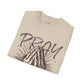 Pray more worry less unisex tee Funky African