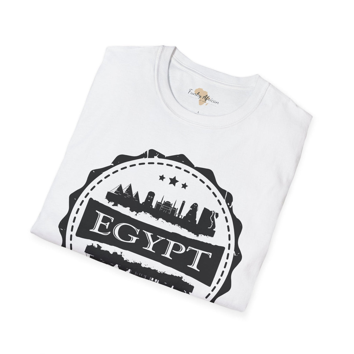 Egypt Stamp unisex tee Funky African