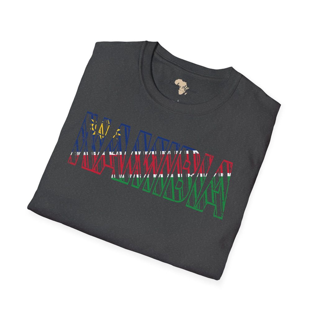 Namibia text unisex softstyle tee Funky African