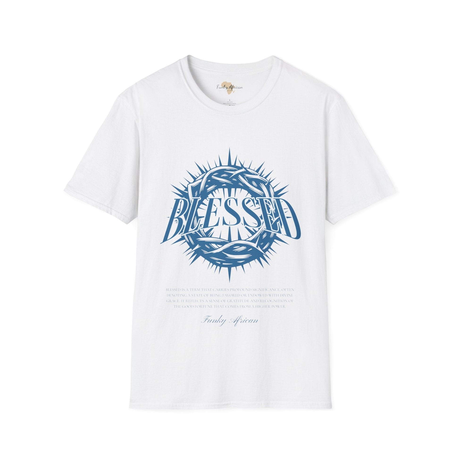 Blessed unisex tee Funky African