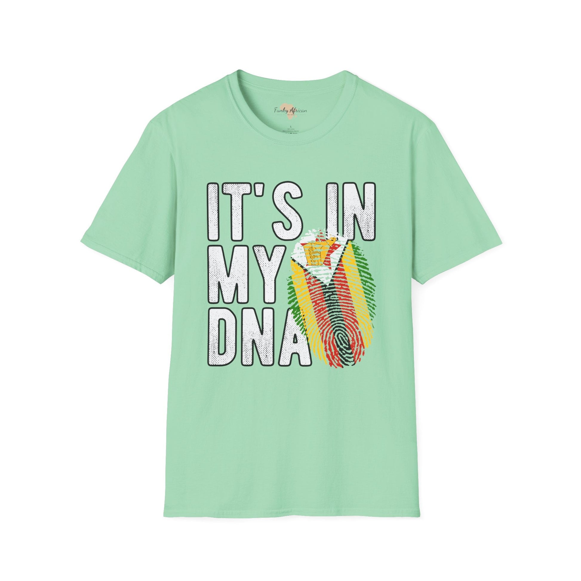 it's in my DNA unisex tee - Zimbabwe Funky African