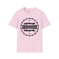Uganda Stamp unisex tee Printify