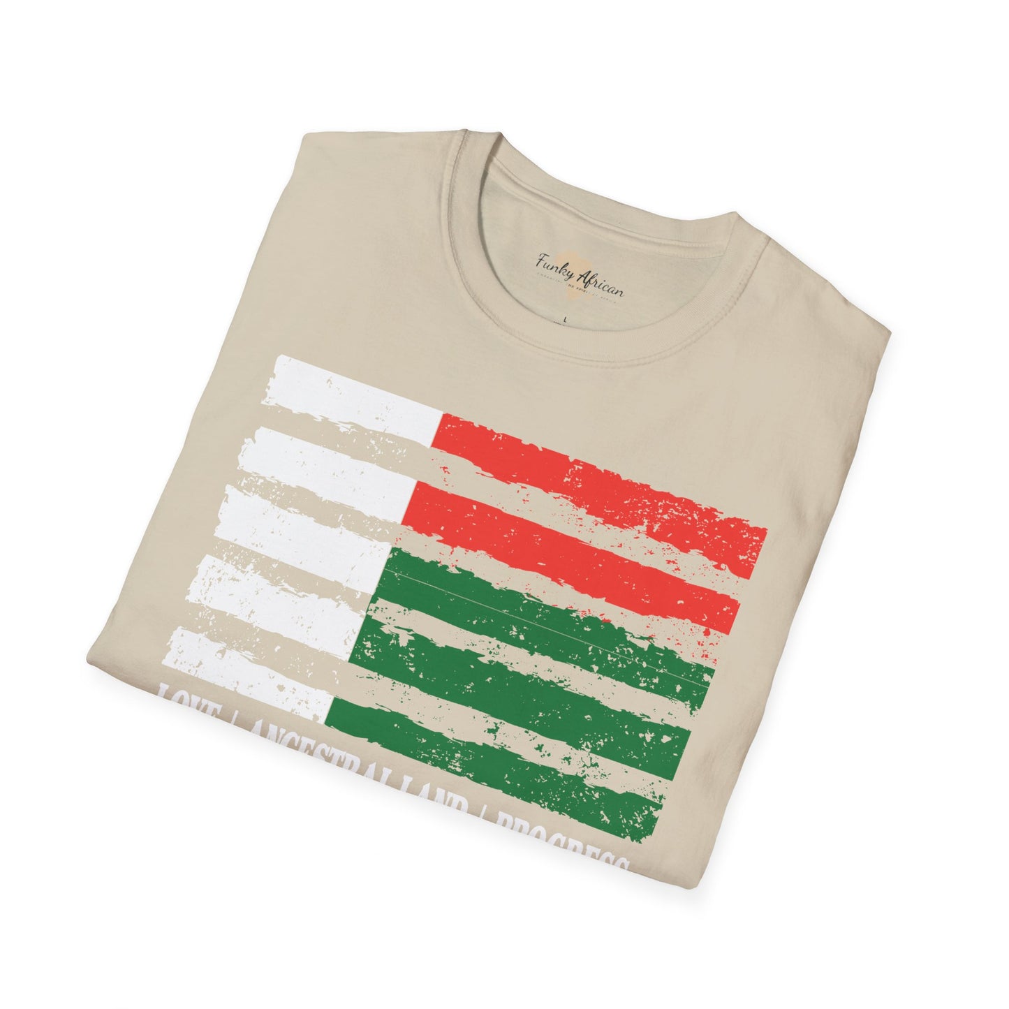 Madagascar strip unisex softstyle tee