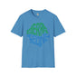Sierra Leone cut unisex softstyle tee Funky African