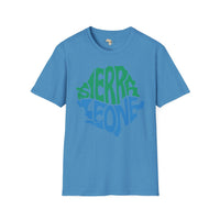 Sierra Leone cut unisex softstyle tee Funky African