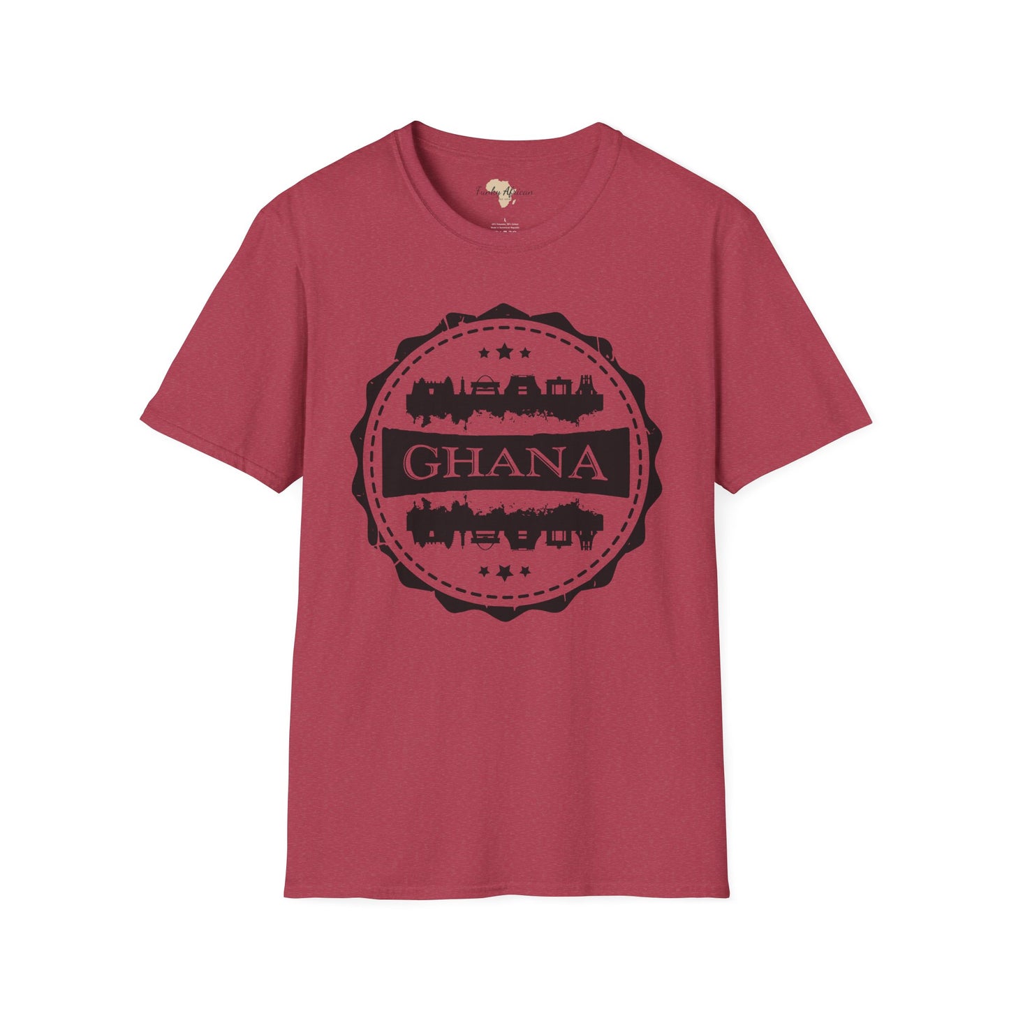 Ghana Stamp unisex tee