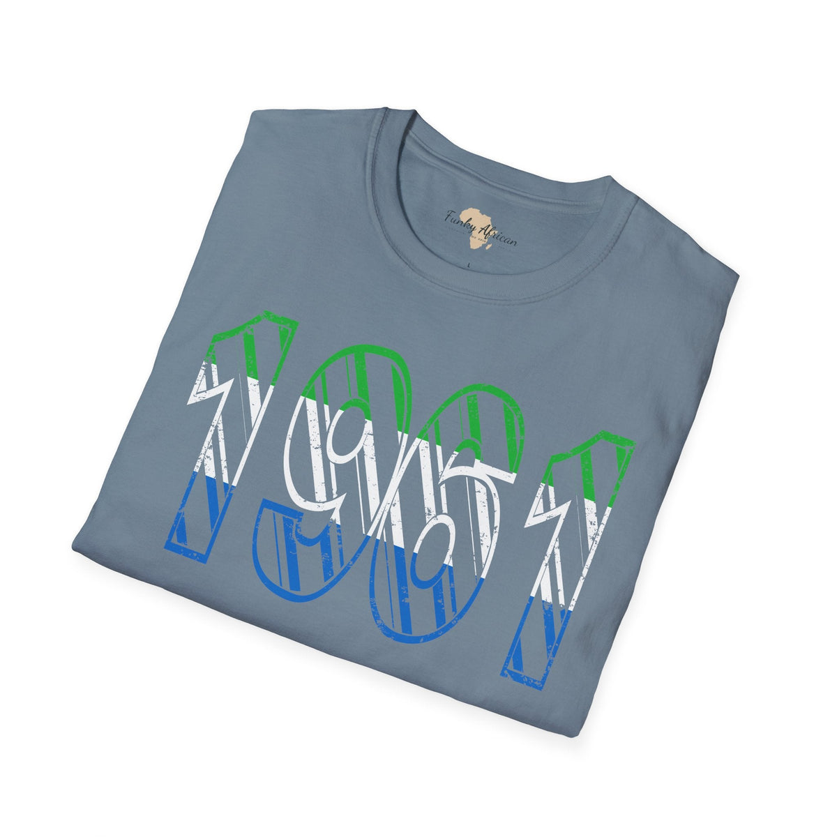 Sierra Leone year unisex softstyle tee Funky African