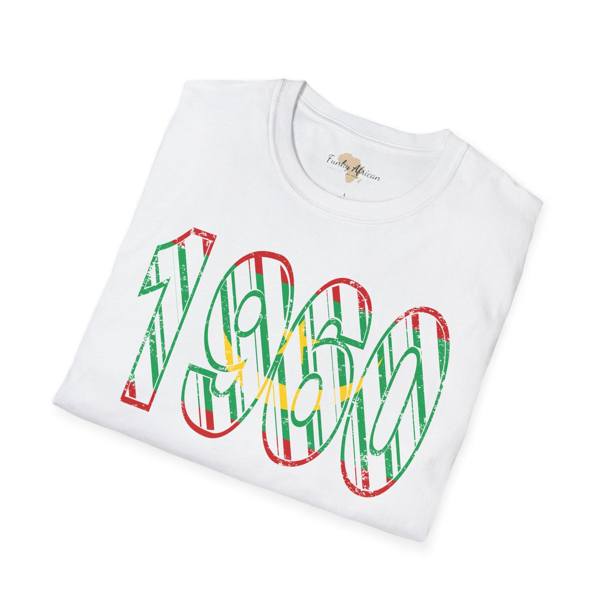 Mauritania year unisex softstyle tee Funky African