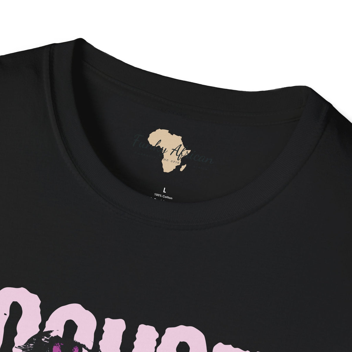 Focused unisex softstyle tee Funky African