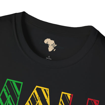 Malian text unisex softstyle tee