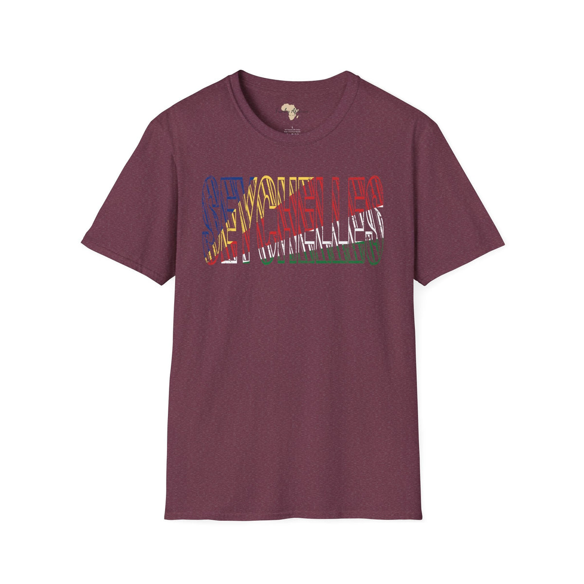 Seychelles text unisex softstyle tee Funky African