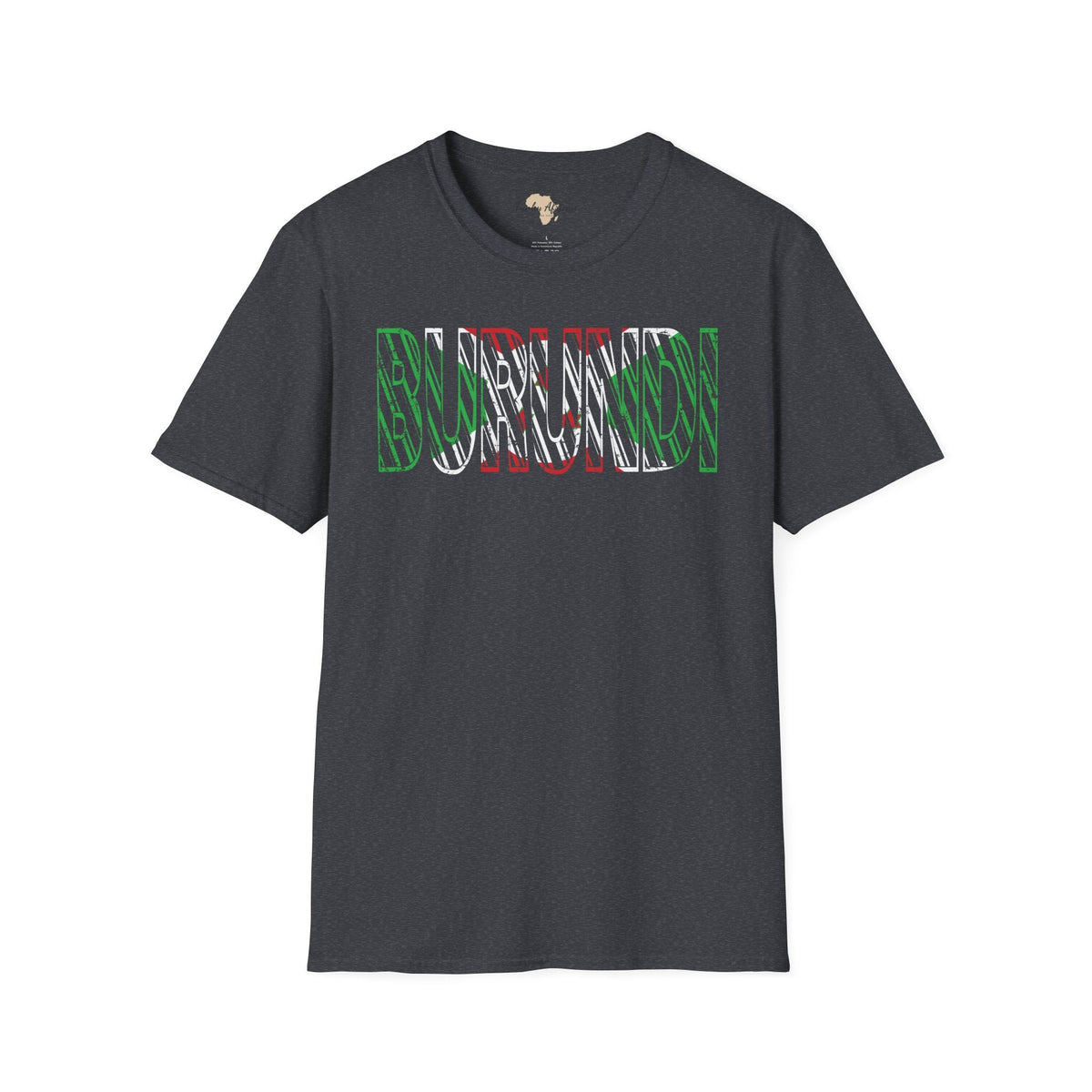 Burundi text unisex softstyle tee Funky African