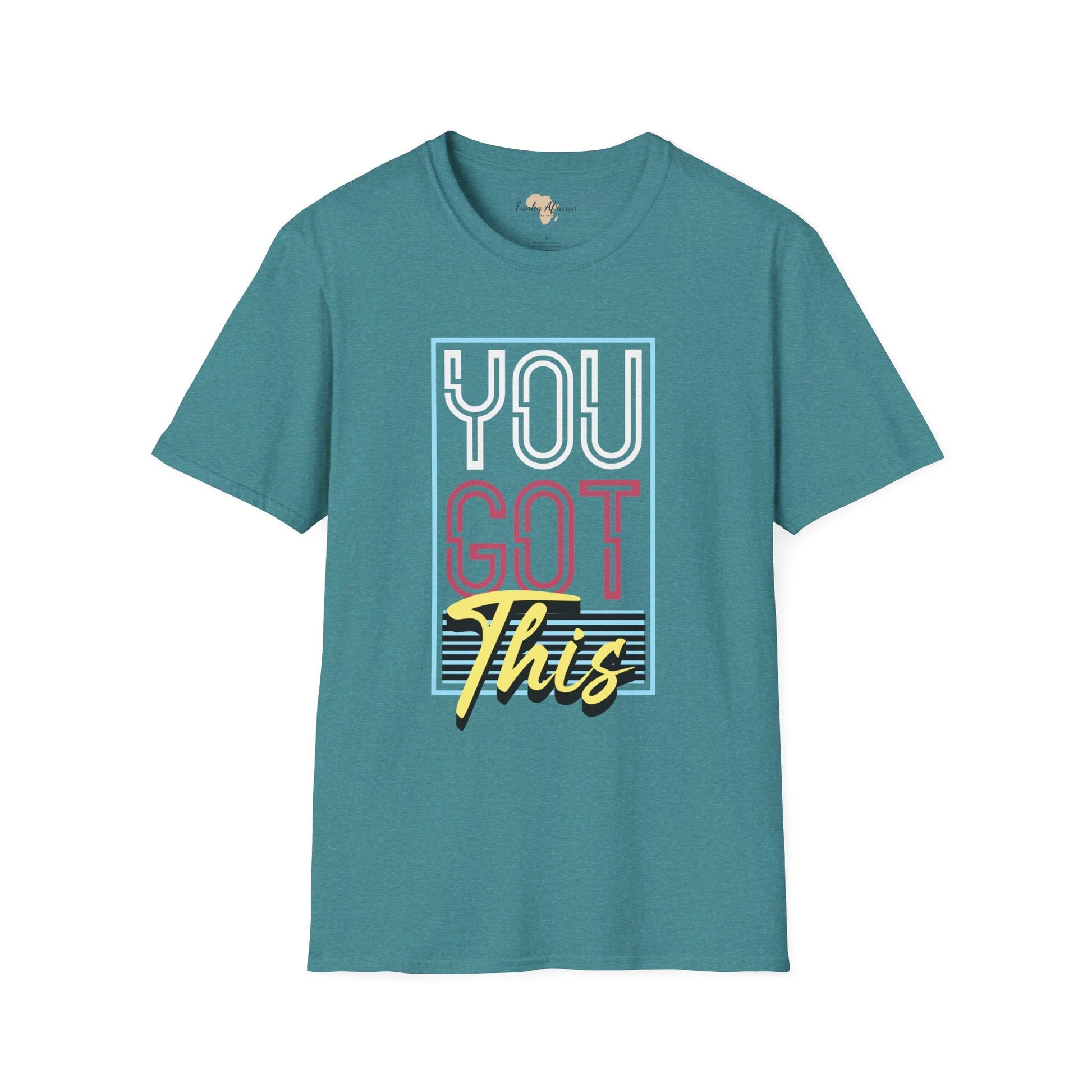 You got this unisex softstyle tee Printify