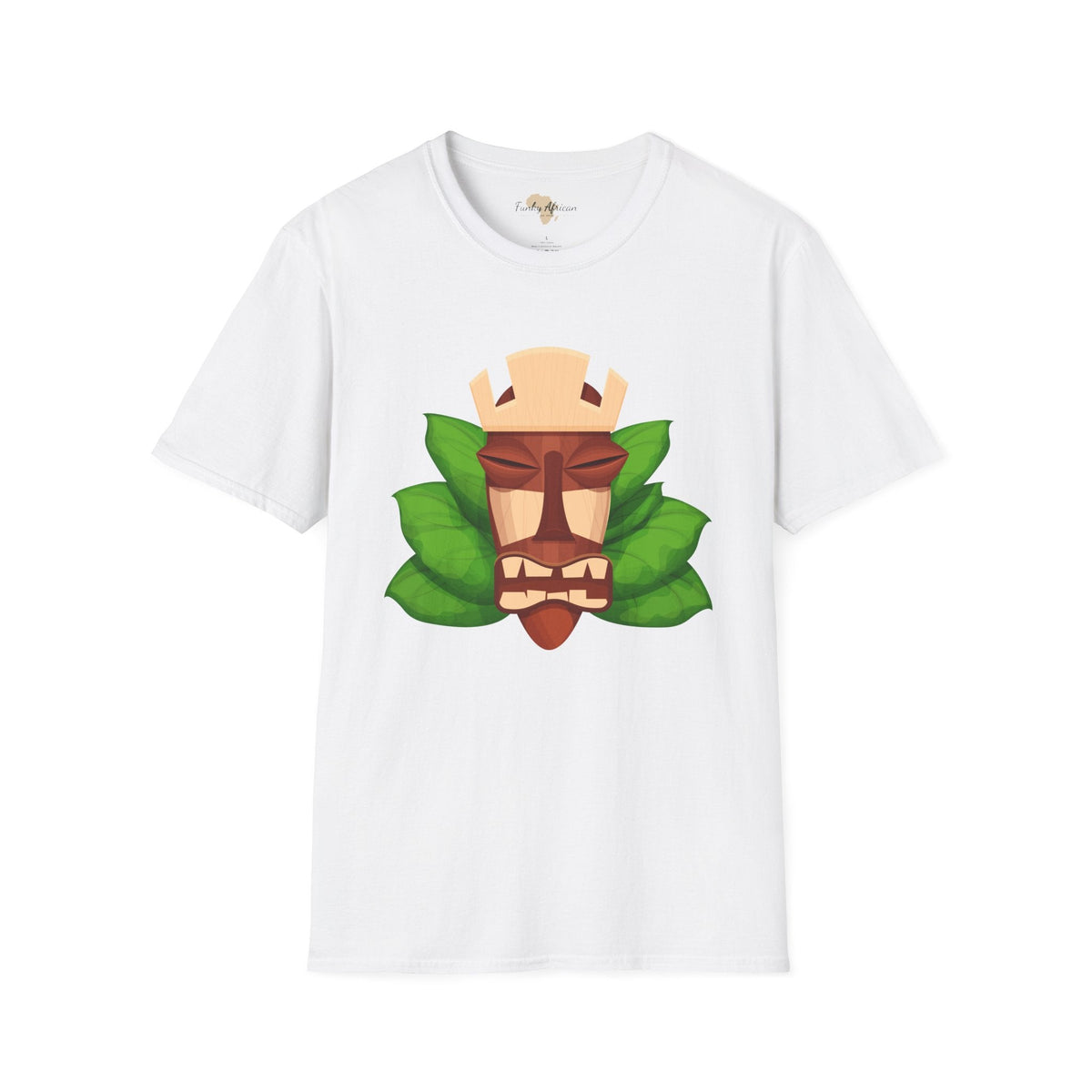 Aborigine unisex softstyle tee Funky African