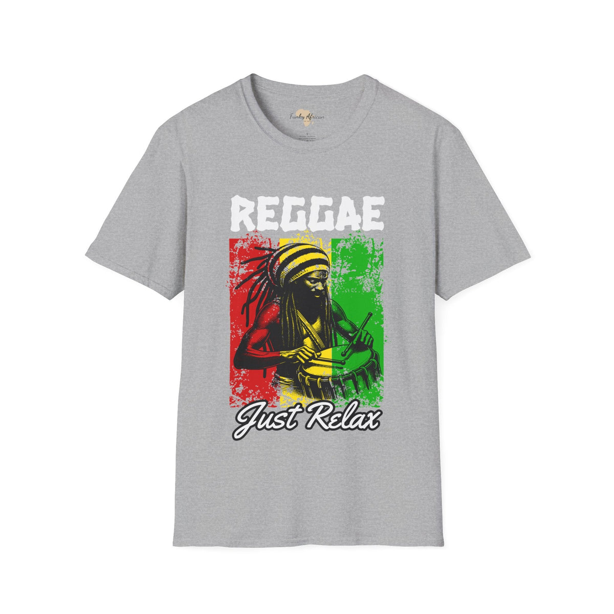 Reggae just relax unisex tee Funky African