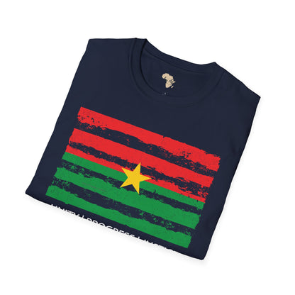 Burkina Faso strip unisex softstyle tee