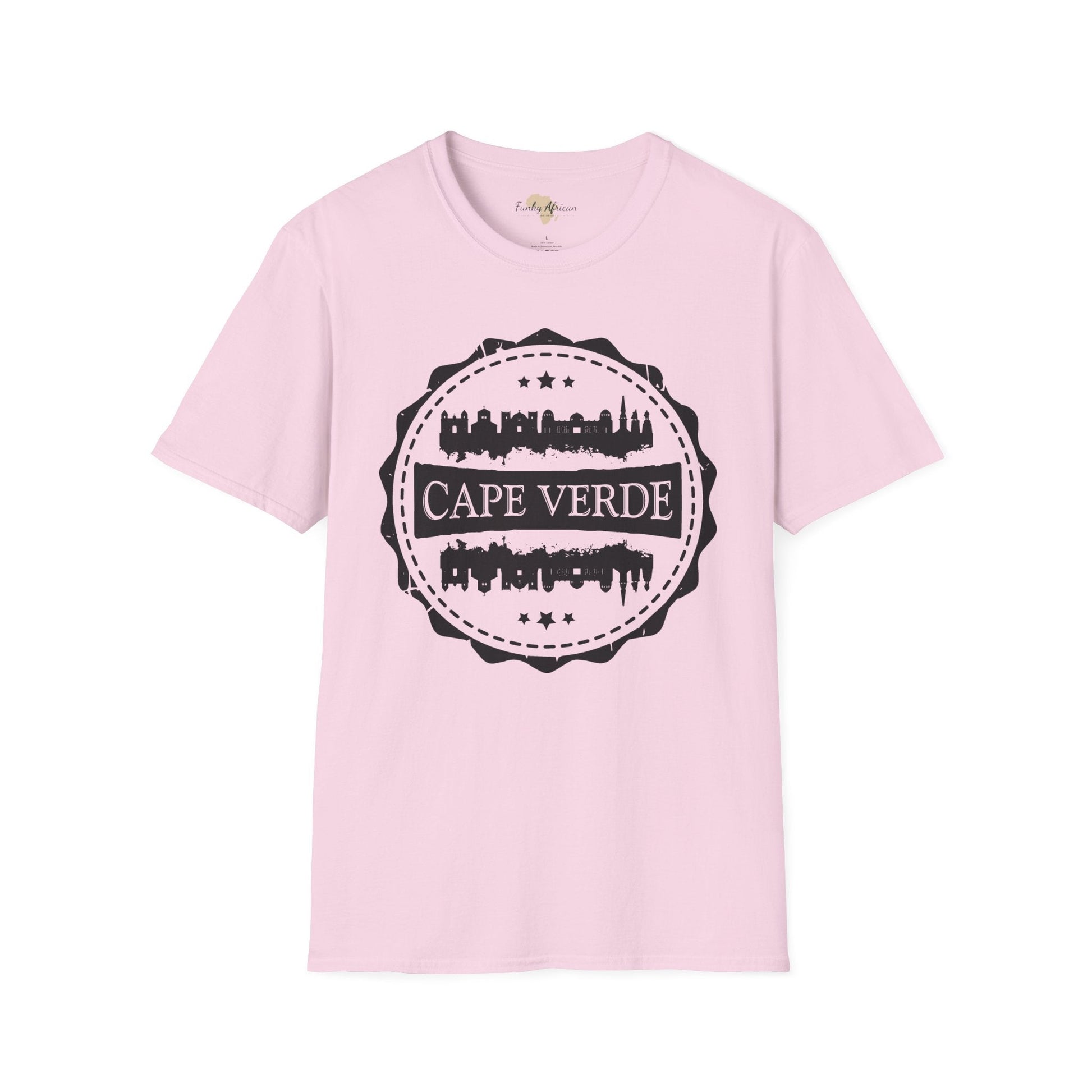Cabo Verde Stamp unisex tee Funky African