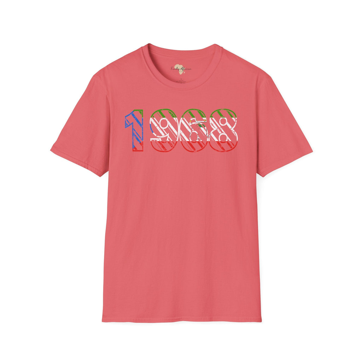 Equatorial Guinea year unisex softstyle tee Funky African