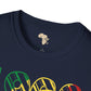 Republic of the Congo text unisex softstyle tee Funky African