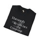 Through struggle unisex softstyle tee Printify