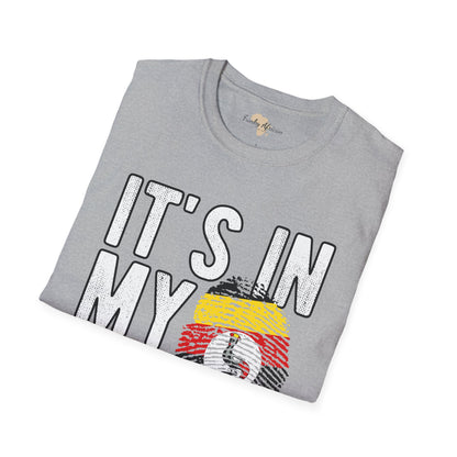 it's in my DNA unisex tee - Uganda