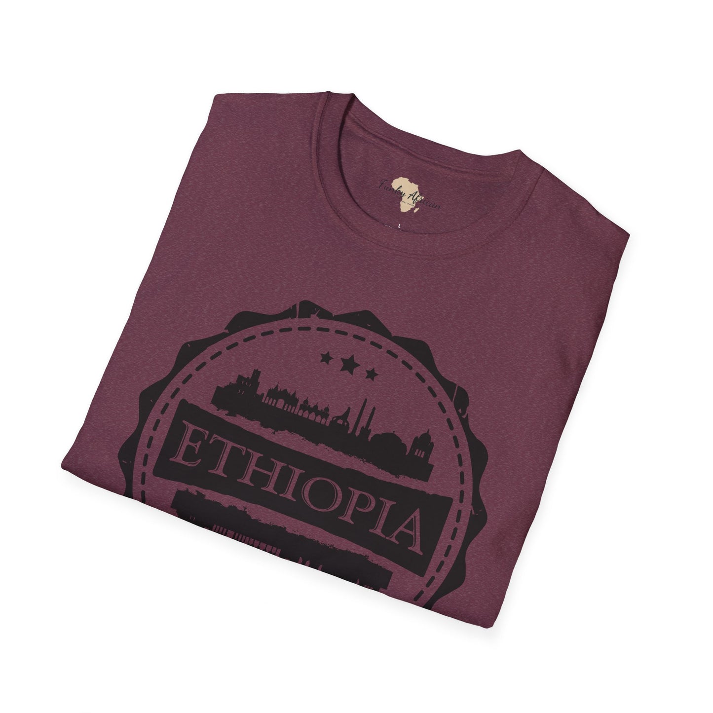 Ethiopia Stamp unisex tee