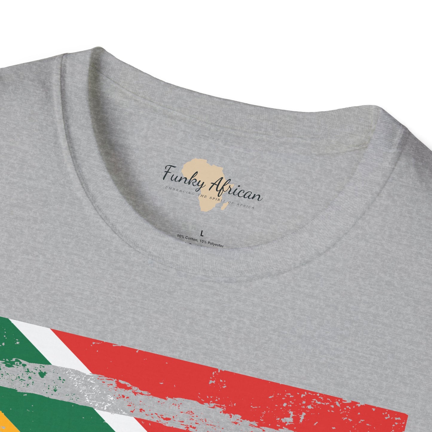 South Africa strip unisex softstyle tee