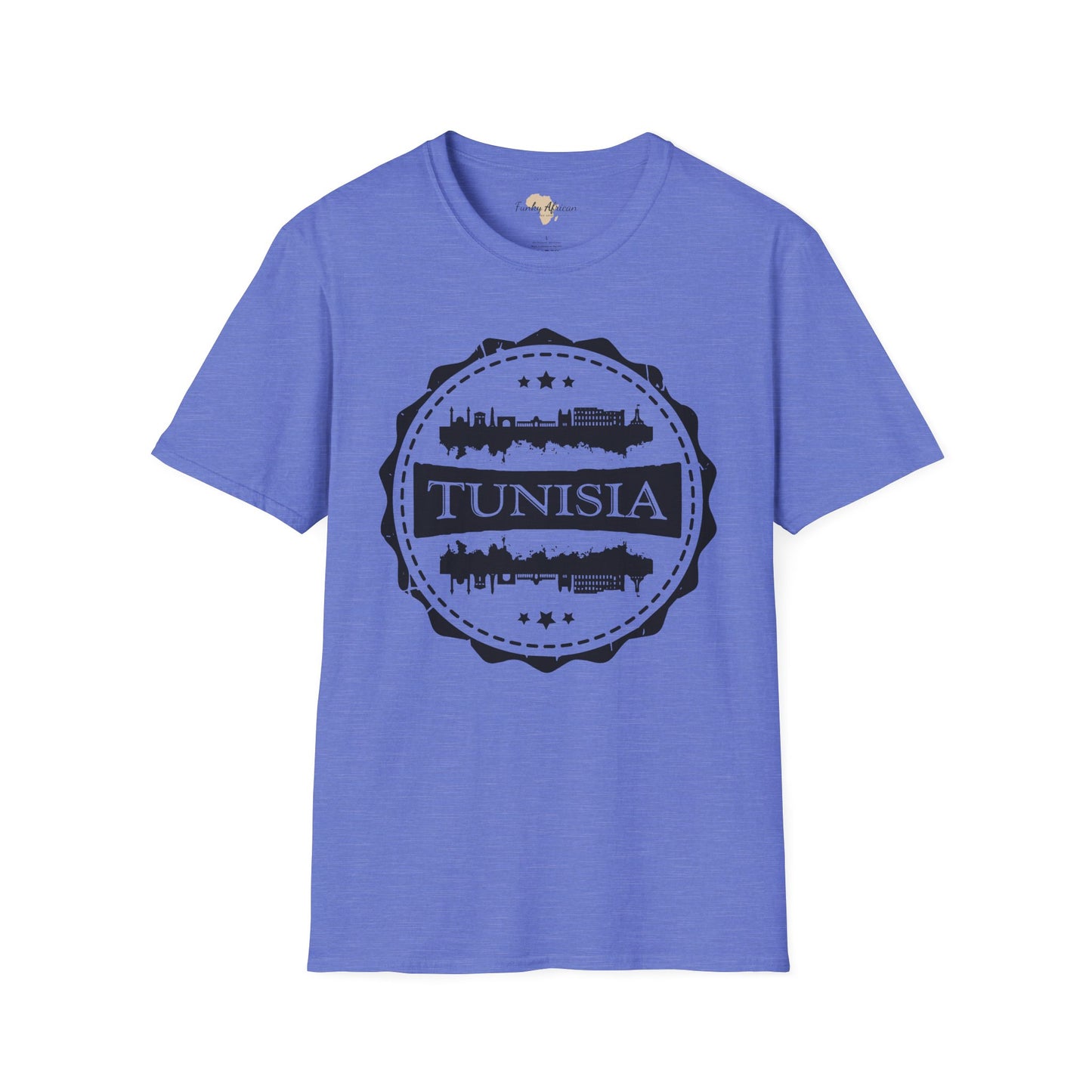 Tunisia Stamp unisex tee