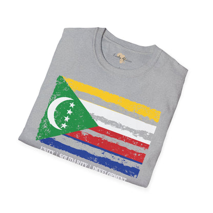 Comoros strip unisex softstyle tee