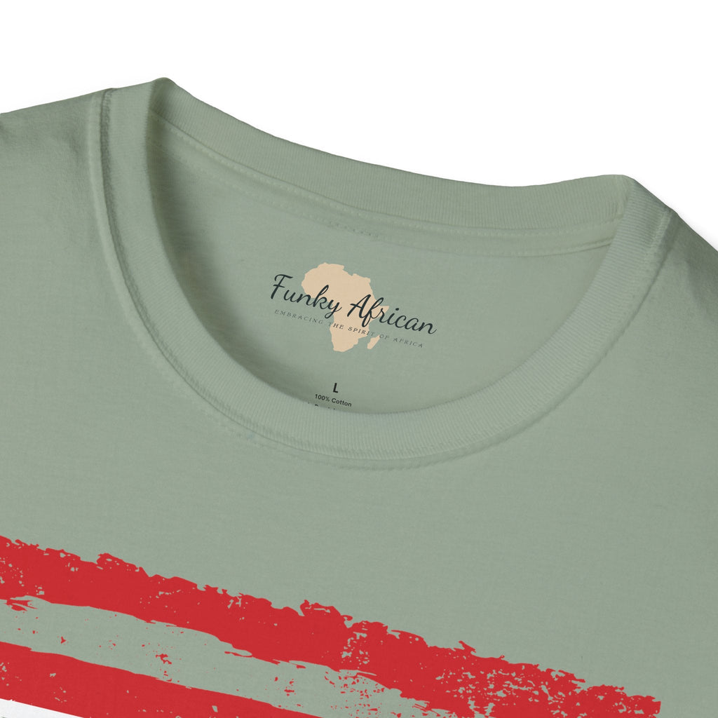 Egypt strip unisex softstyle tee Funky African