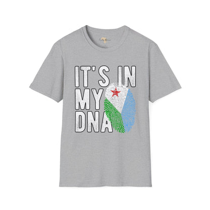 it's in my DNA unisex tee - Djibouti