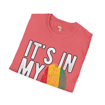 it's in my DNA unisex tee - Guinean