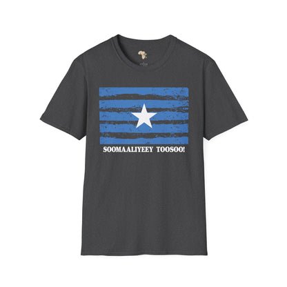 Somalia strip unisex softstyle tee