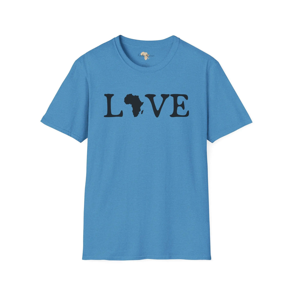 One love unisex softstyle tee Funky African