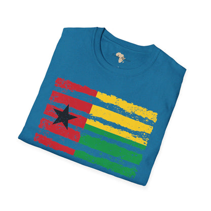 Guinea-Bissau strip unisex softstyle tee